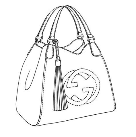 gucci purse coloring page|Gucci snakeskin purse.